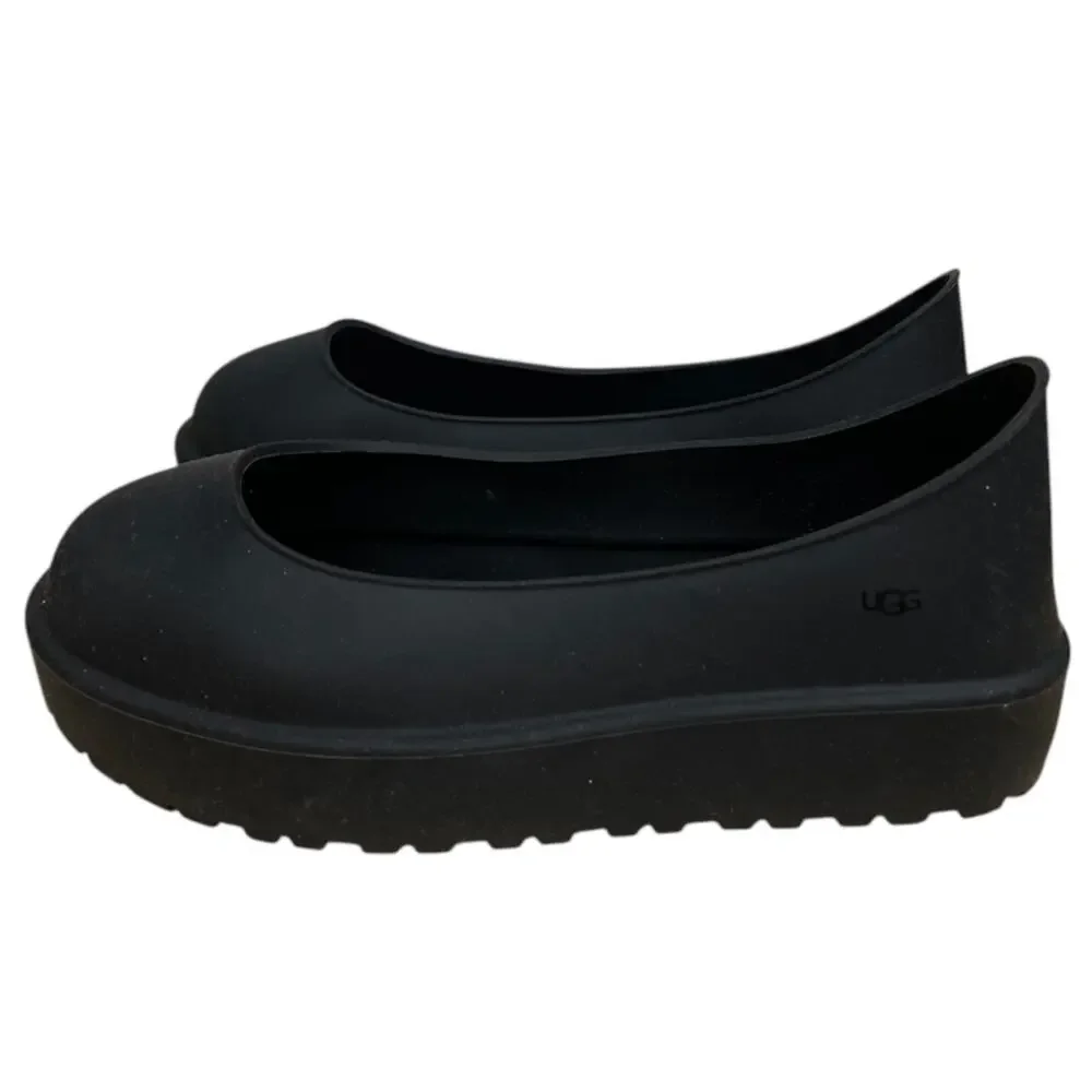 UGG black rubber